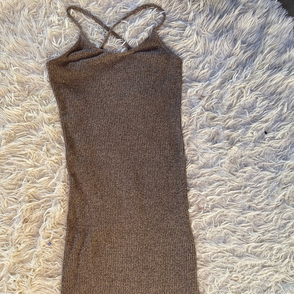 High cut pencil dress